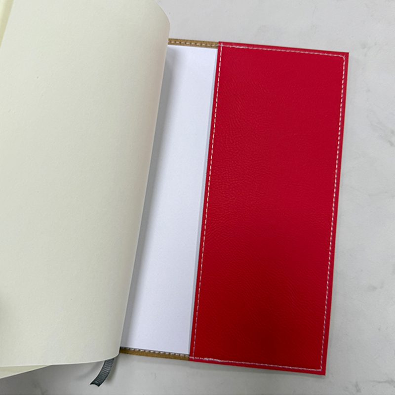 Laserovateľný koženkový vymeniteľný notebook