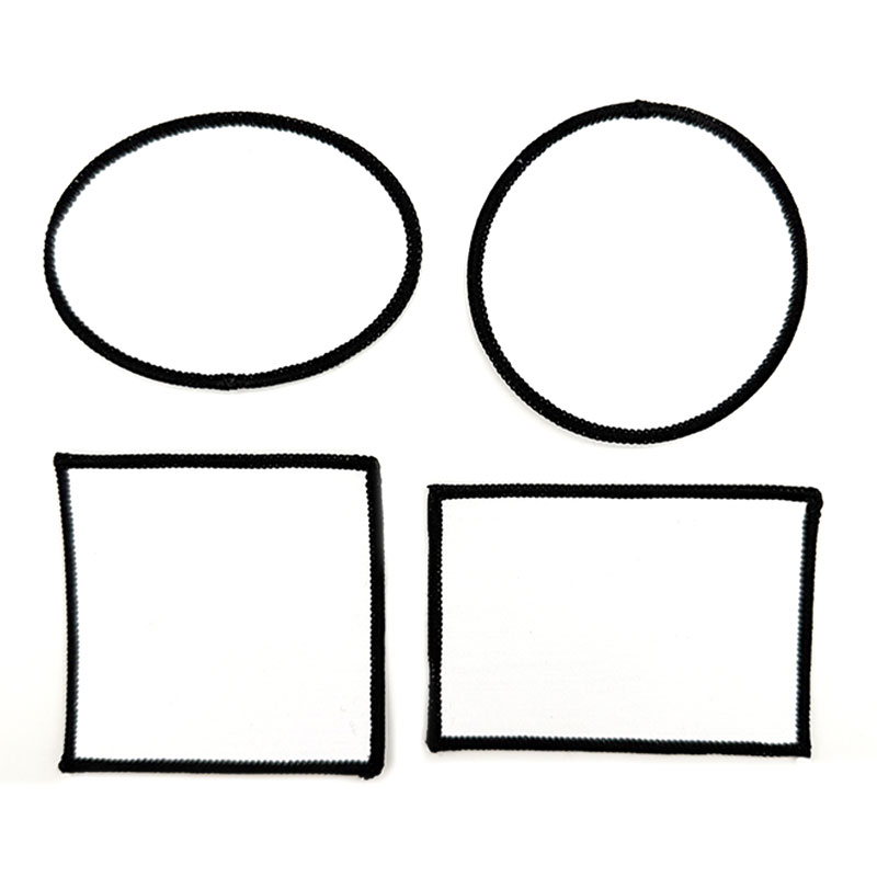 3 1/2' x 2 1/2' oválna sublimačná látková náplasť Merrow s lepidlom 3 1/2' x 2 1/2' oválna sublimačná látková náplasť Merrow s lepidlom