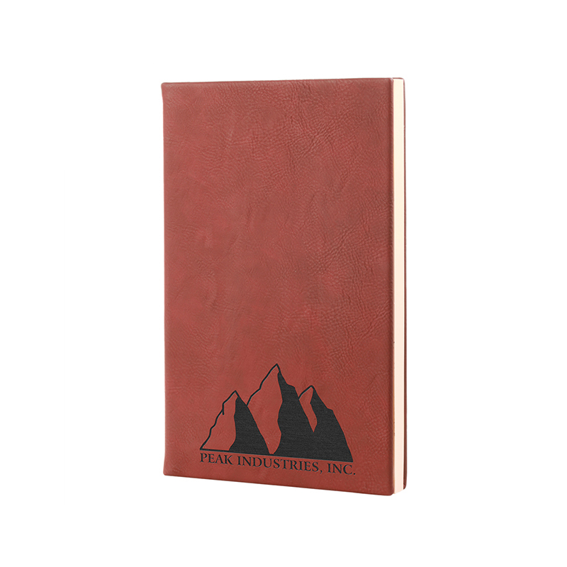 5 1/4' x 8 1/4' koženkové denníky