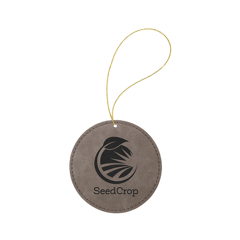 Guľatý ornament z koženky