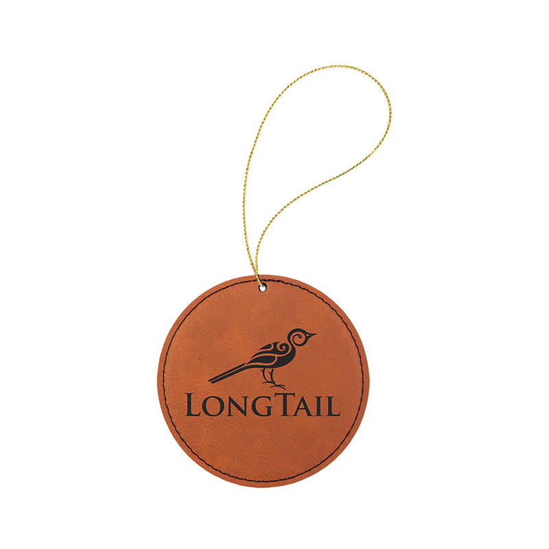 Guľatý ornament z koženky