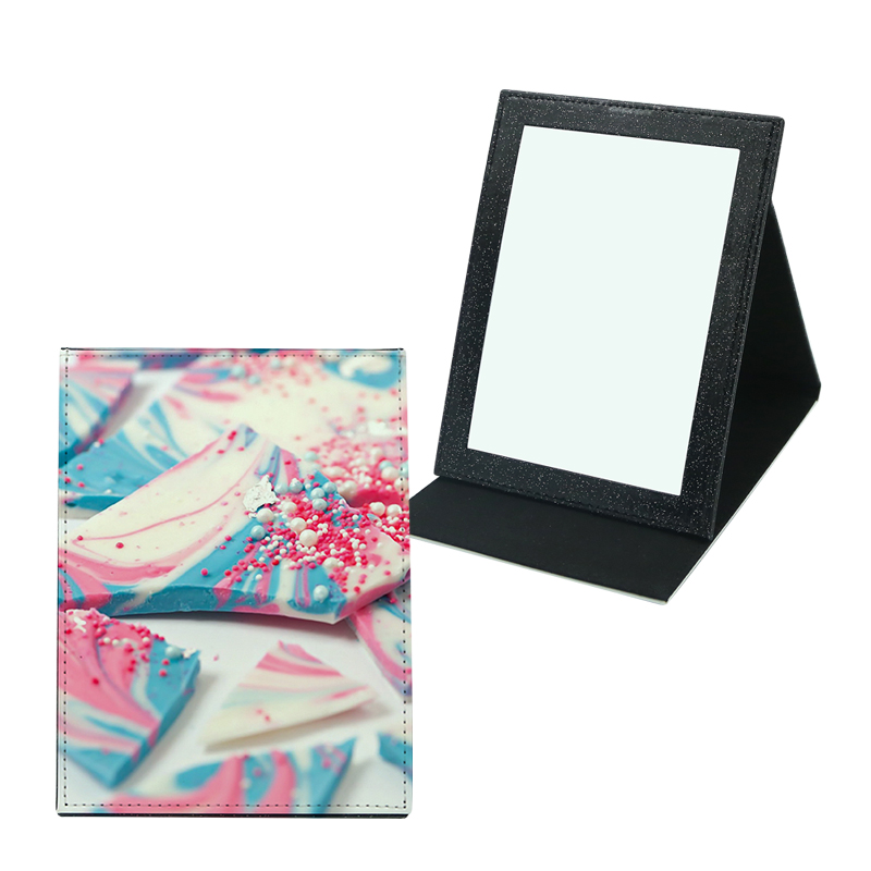 Sublimačné zrkadielko na make-up z kože Sublimačné zrkadielko na make-up z kože