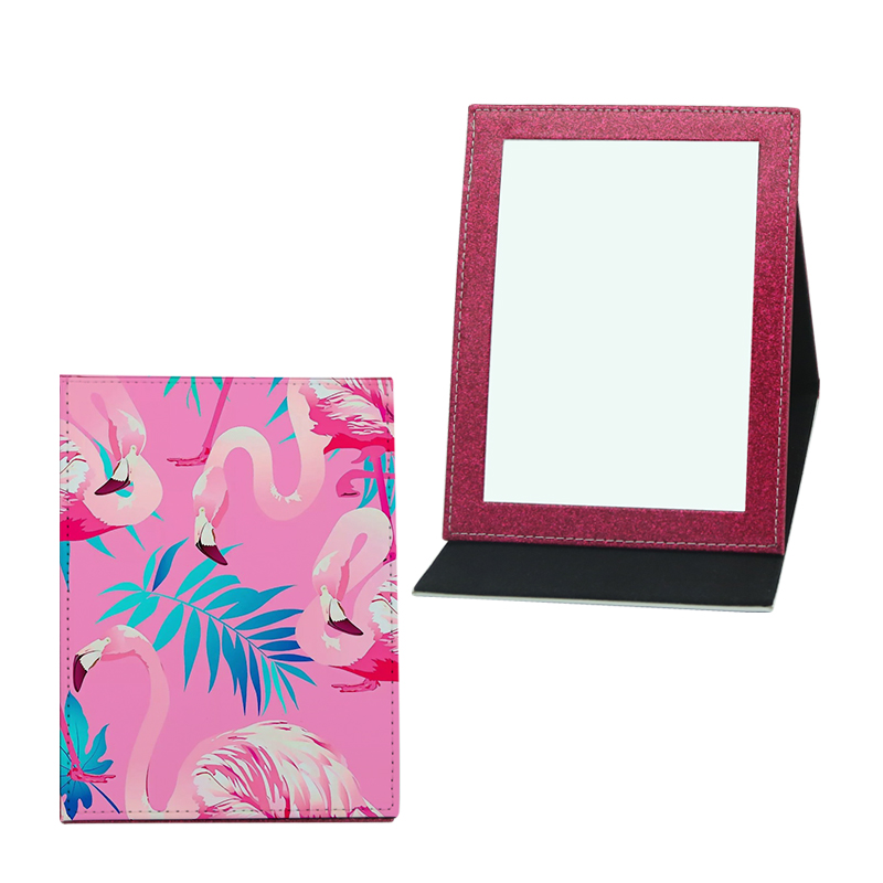 Sublimačné zrkadielko na make-up z kože Sublimačné zrkadielko na make-up z kože