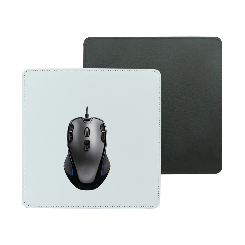 Sublimačná podložka pod myš Pu Leather - štvorcová