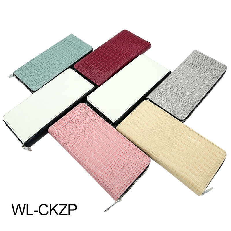 Sublimačné koženkové peňaženky na zips - veľké
