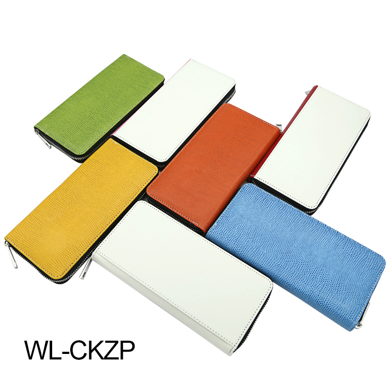 Sublimačné koženkové peňaženky na zips - veľké