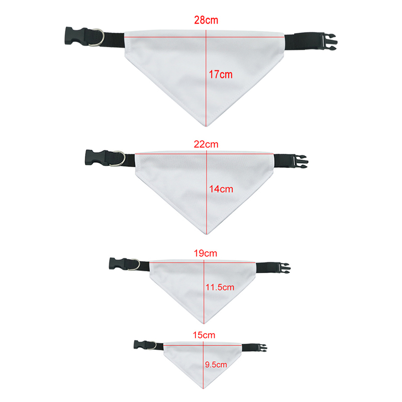 Sublimačná šatka pre domáce zvieratá - veľkosť XL Sublimačná šatka pre domáce zvieratá - veľkosť XL